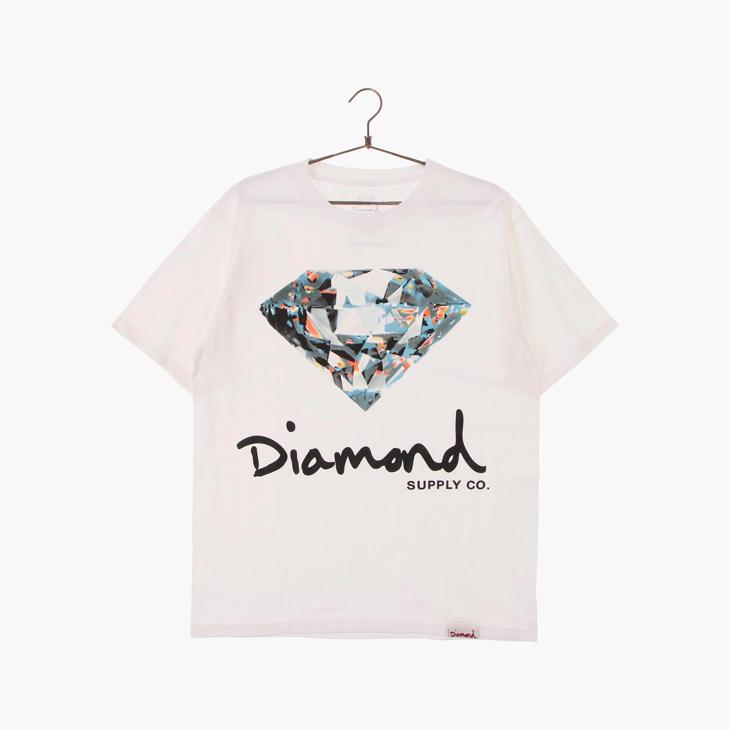 다이아몬드 서플라이 코튼 반팔 티셔츠 공용 L 빈티지플러스