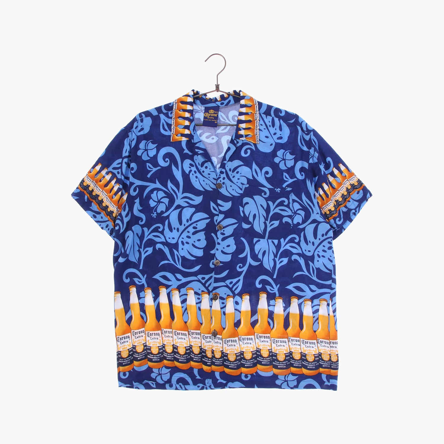 레이온 하와이안 셔츠 공용 XL 빈티지플러스